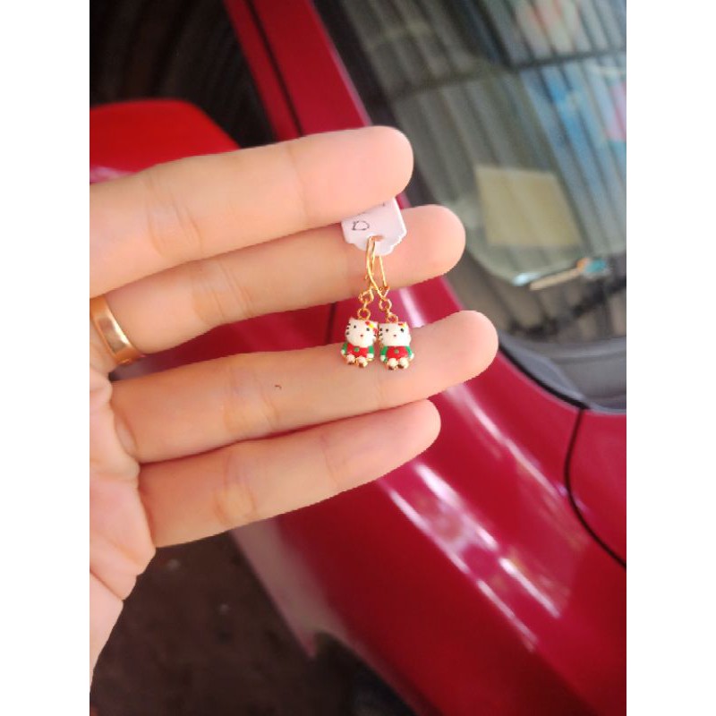 Anting Anak Emas Asli Anting Boneka Anting Hello Kitty Anting Remaja Anting Bayi Anting Emas Murah