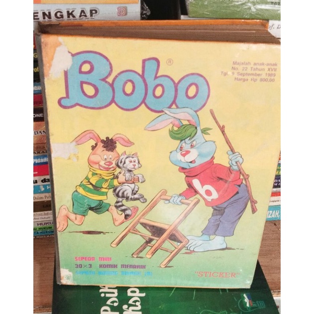 MAJALAH KOLEKSI BUNDEL BOBO JADUL TH 90-AN