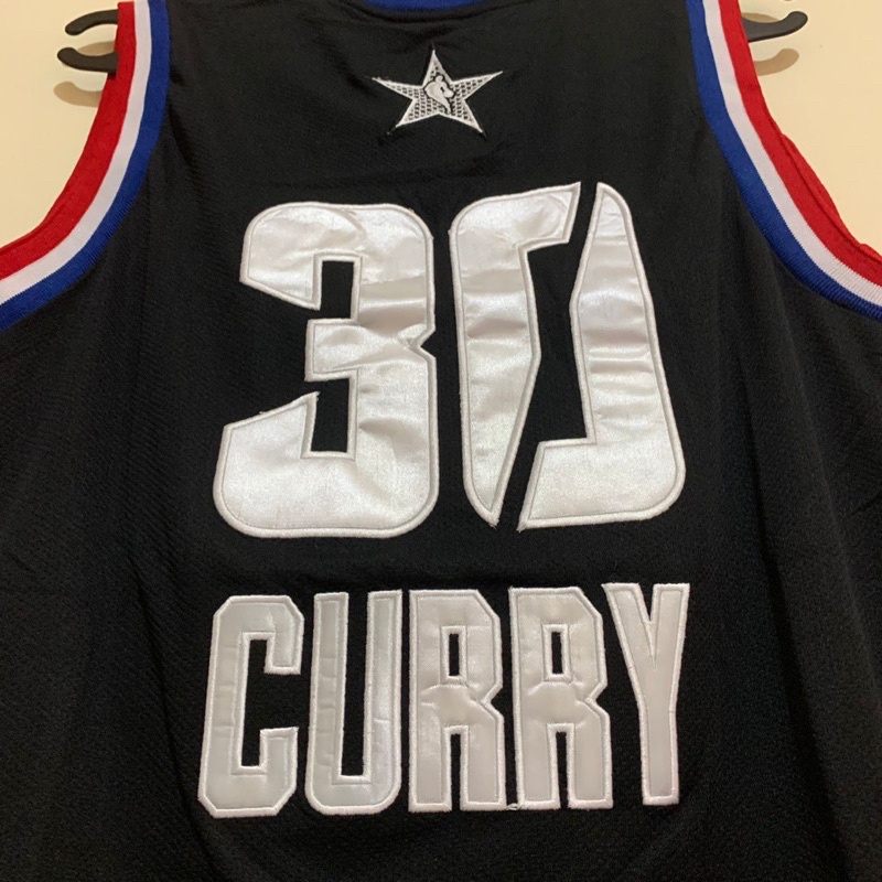 Jersey Basket All Star Curry Jersey Nba Warriors Stephen Curry Grade Original