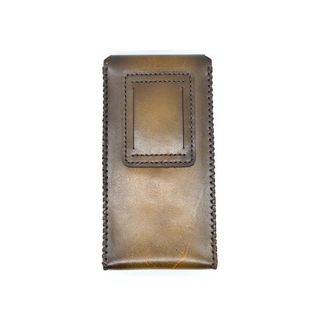 Jayuwan DHP Dompet Hp Bahan Full Kulit Asli handmade free ukir nama atau logo