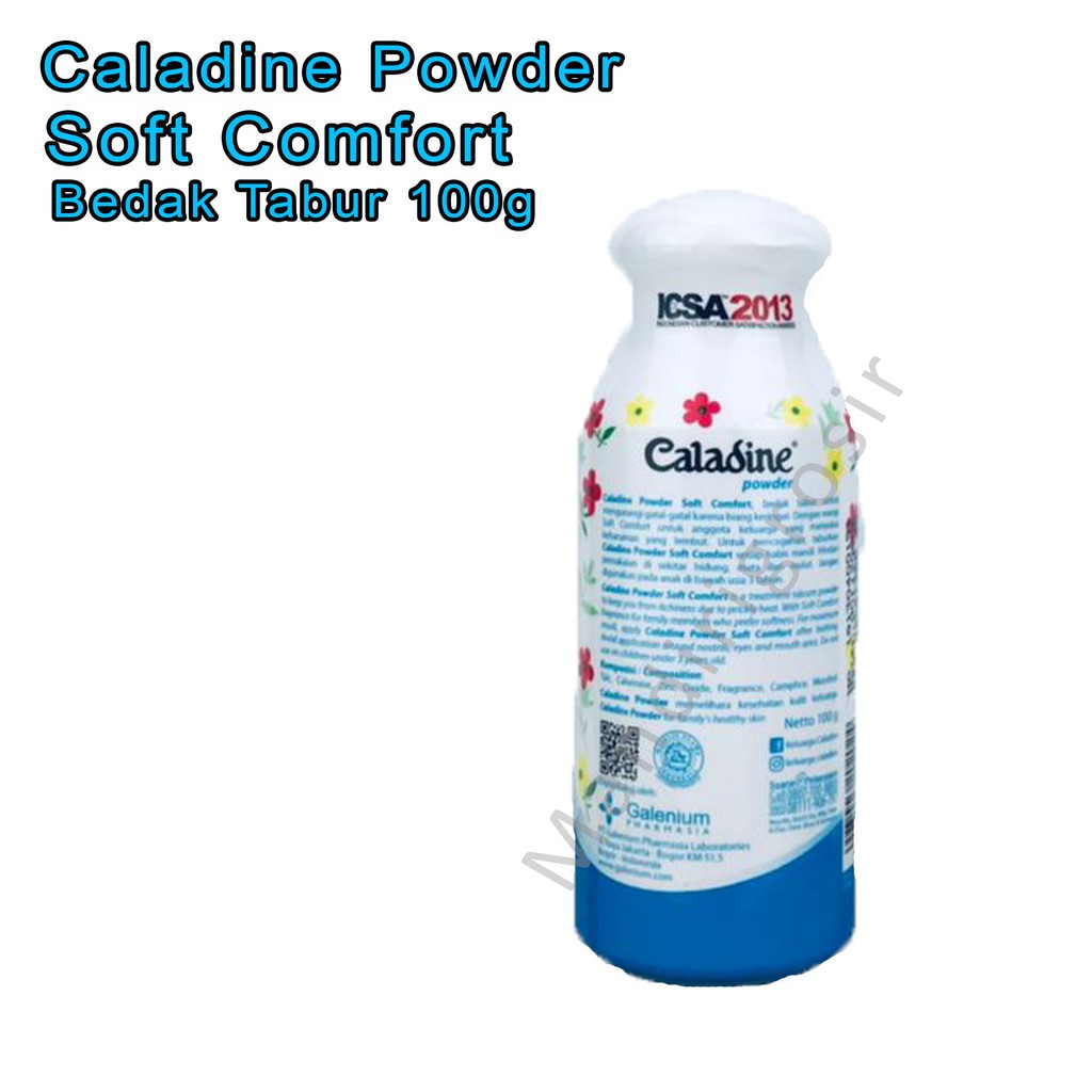 Bedak Tabur * biang keringat * Caladine Powder * Soft Comfort * 100g