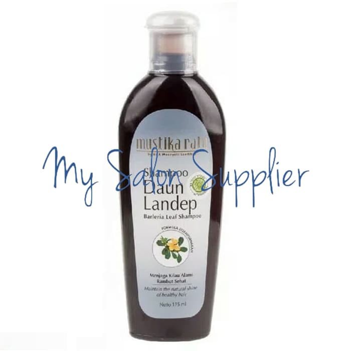 Mustika Ratu Shampoo Daun Landep  / Barleria Leaf Shampoo 175ml
