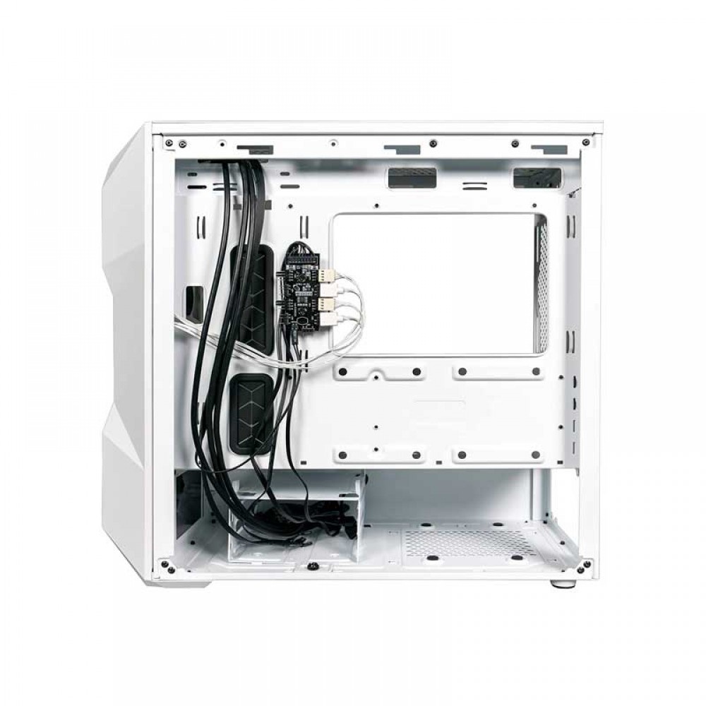 Cooler Master MasterBox TD300 Mesh White + 2 Fan ARGB Micro ATX Casing PC