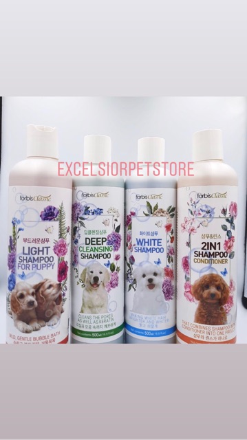 Shampoo anjing tearless Forbis classic light 500 ml