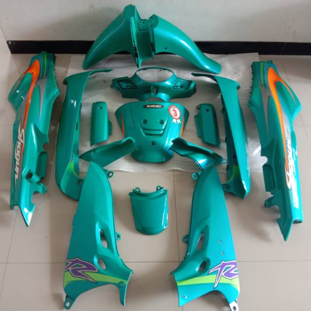 Cover body set suzuki shogun 110 R new XD XSD full set original sgp