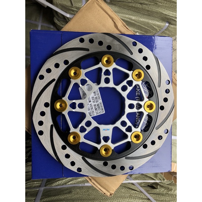 Disc N51 Ukuran 220mm Floating Ring 8 - Disck Disk Piringan Cakram Depan Uk 220 mm Universal Motor Matic &amp; Bebek Jupiter Mx Mio Beat Scoopy  Vario 110 Vario 125 Vario 150 2018 Vega Spacy Genio DLL