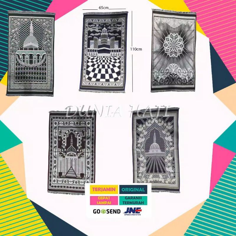 Sajadah Murah Warna Dan Motif Random