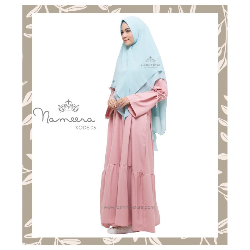 NAMEERA DRESS || Gamis Syari Original By Jasmine