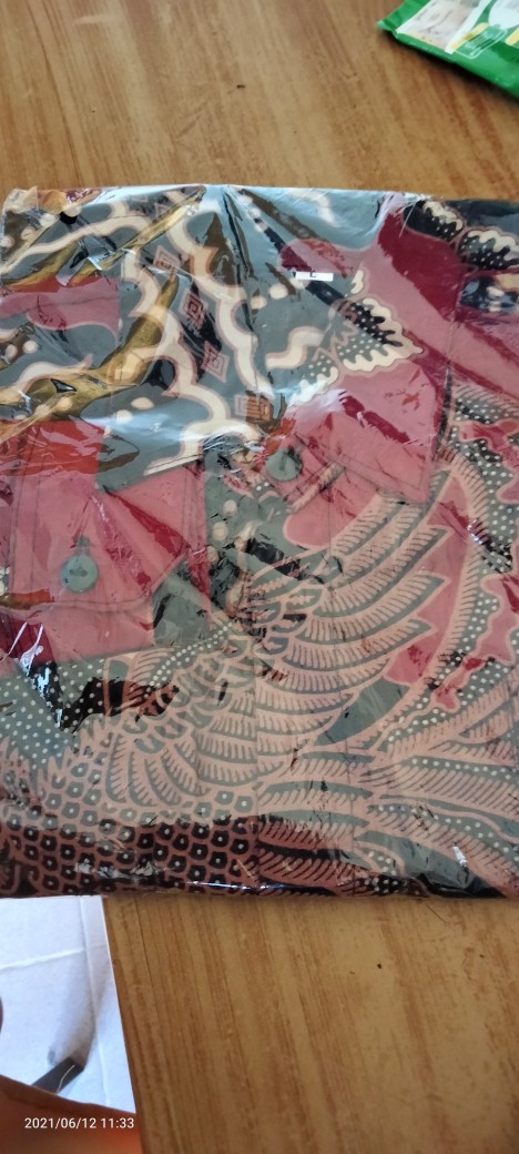 Kemeja Batik Anak Lengan Panjang