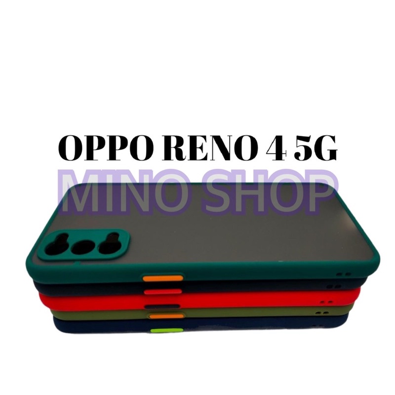 SOFTCASE OPPO RENO 4 5G - HARDCASE DOVE MYCHOICE PLUS PELINDUNG KAMERA - AERO CASE