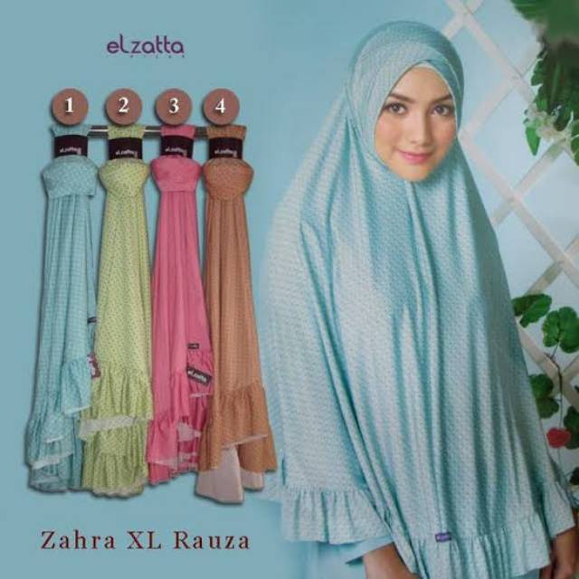 Bergo Elzatta Zahra XL Rauza