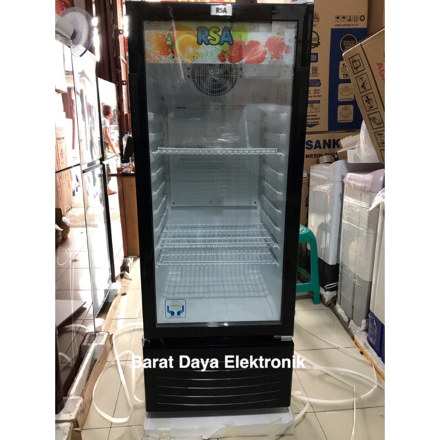 SHOWCASE RSA AGATE-200/ DISPLAY COOLER/ LEMARI PENDINGIN MINUMAN RSA