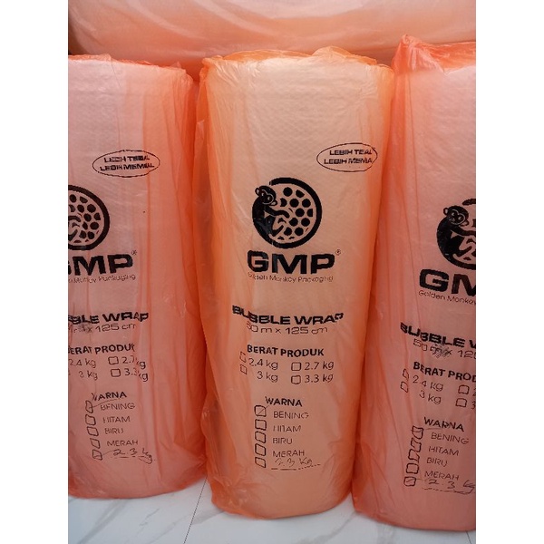 

BUBBLE WRAP GMP BENING 2.3KG - Uk.125cm x 50m