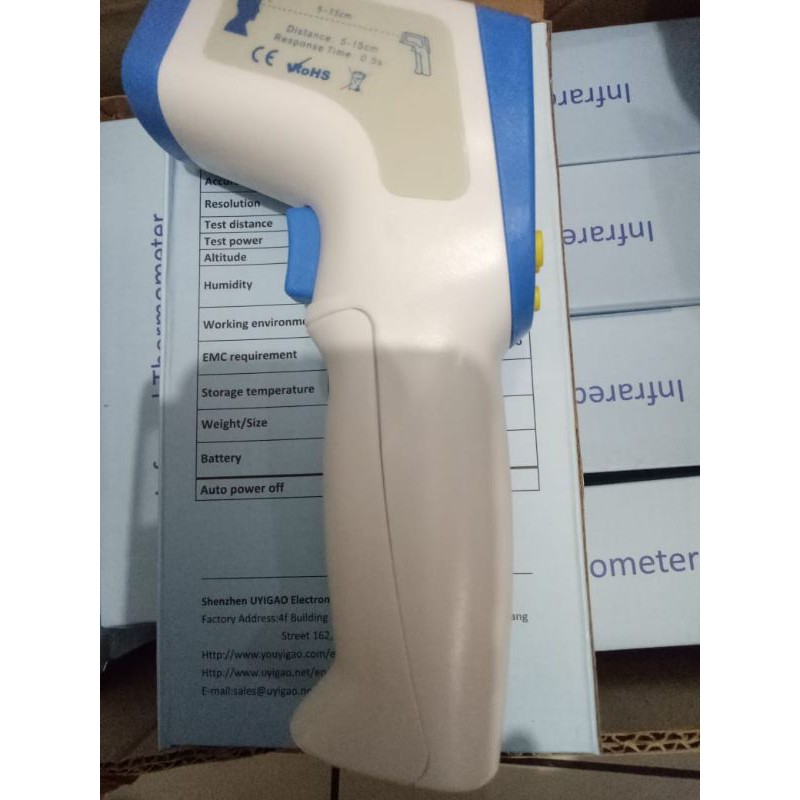 termometer infrared digital uyigao / thermometer infrared murah