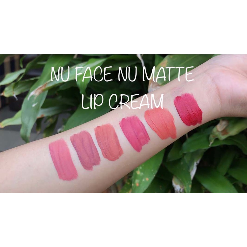 [TRANSPROOF] Nuface Nu face Nu Matte Lip Cream | Nu face Lipstick Cair | Korean Style Lip Cream