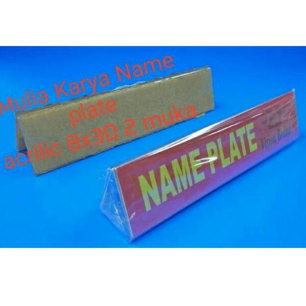 

Trend roduct|| Acrilic name plate 8 x 30 akrilik nama *￣m￣