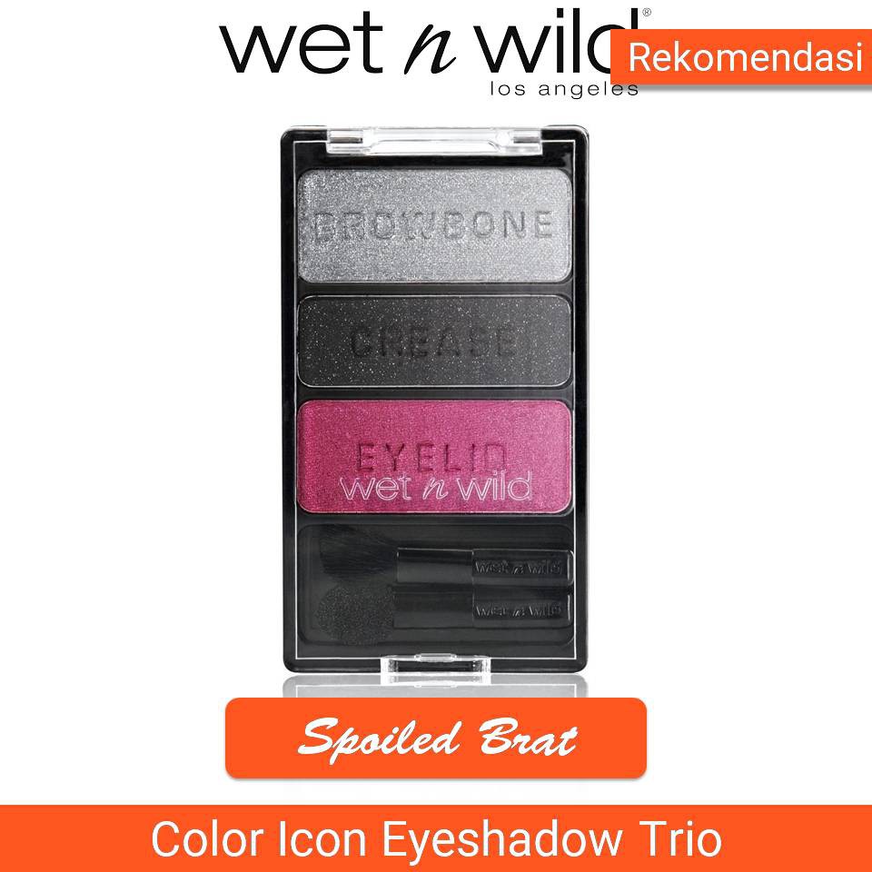 Wet n Wild Color Icon Eyeshadow Trio Spoled Brat