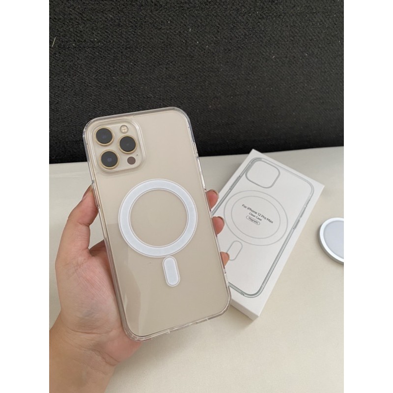 Transparent Magnetic Wireless Magsafe Soft Hard Case