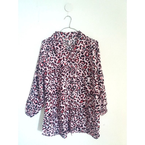 SETELAN WANITA LEOPARD MACAN - BAJU CELANA WANITA - RAYON PREMIUM (BACA DESKRIPSI)