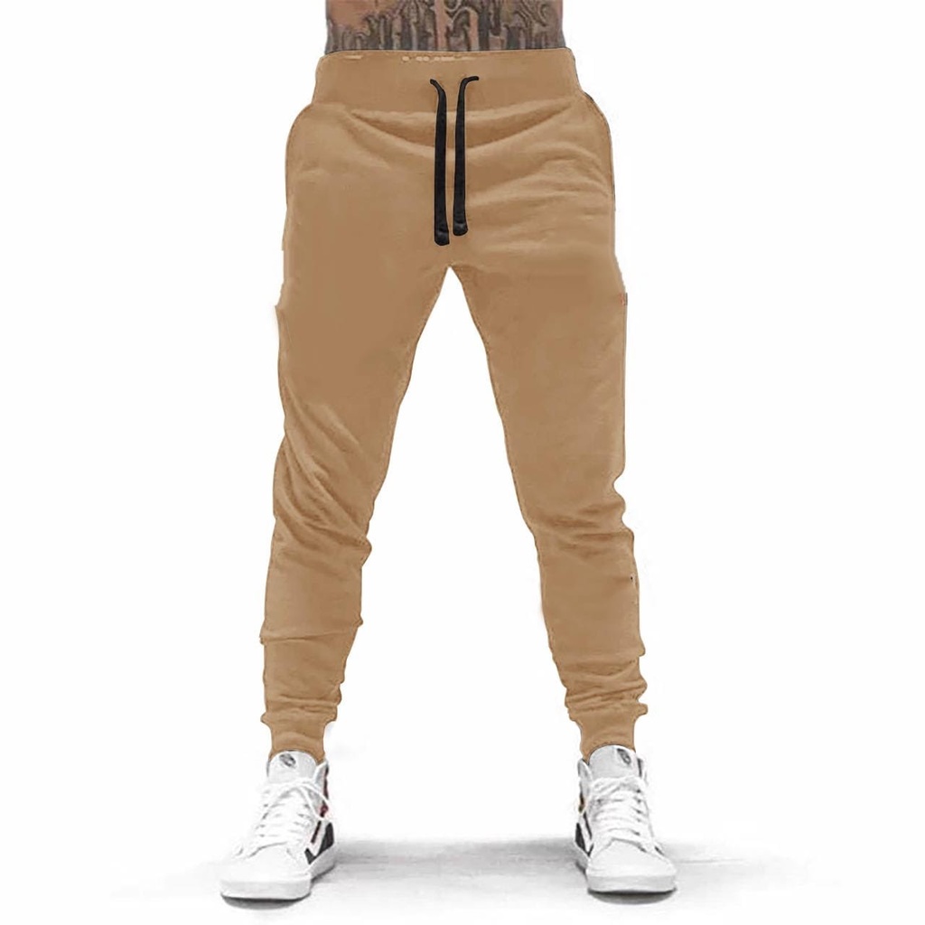 CELANA PANJANG JOGGER POLOS UNISEX BAHAN FLEECE TEBAL / KUALITAS BAGUS / JOGGER PRINTING