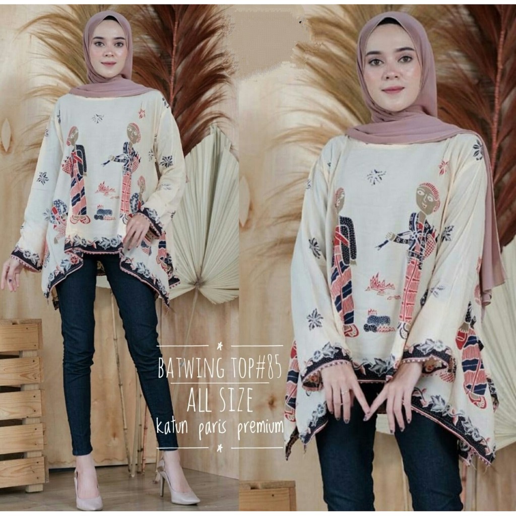 Blus Paris | Atasan Batik Paris Wanita