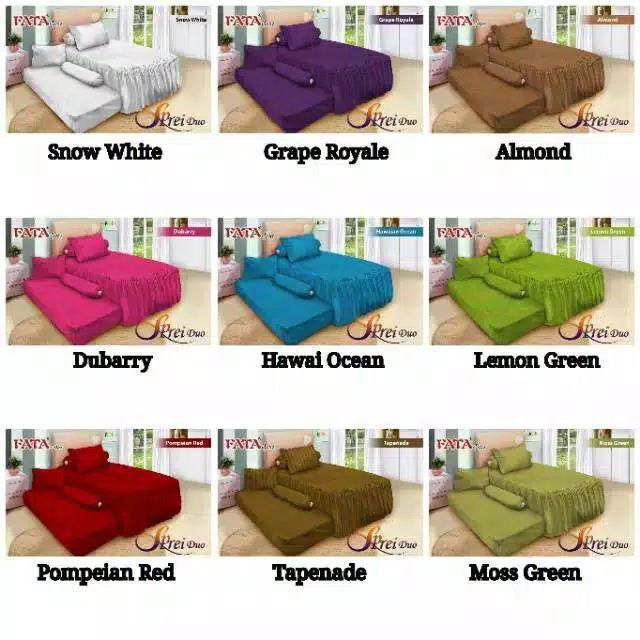 Fata Signature_seprei Sprei Sorong Duo 2 In 1 Polos Embos Uk.120x200