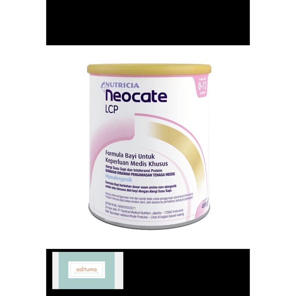 Susu Nutricia Neocate LCP 400 Gr