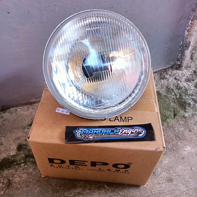 Reflektor Depan Depo H4 Original Taiwan