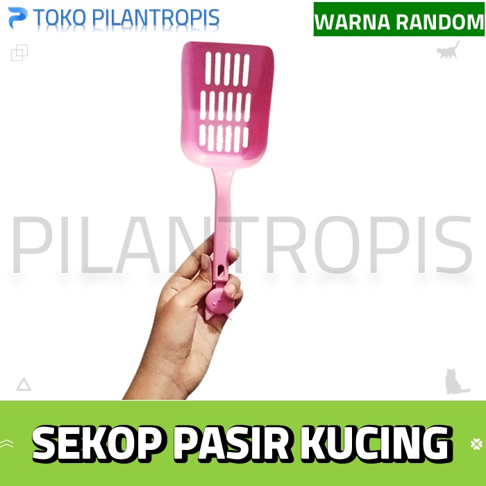 SEKOP PASIR KUCING CAT LITTER SCOOP SEROK SKOP SEROKAN PUP KOTORAN KUCING SENDOK PASIR KUCING