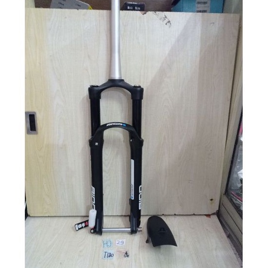 Fork 29 SR Suntour Aion Evo Boost Pcs Air Travel 130 TAPER TA15X110 Hitam Doff