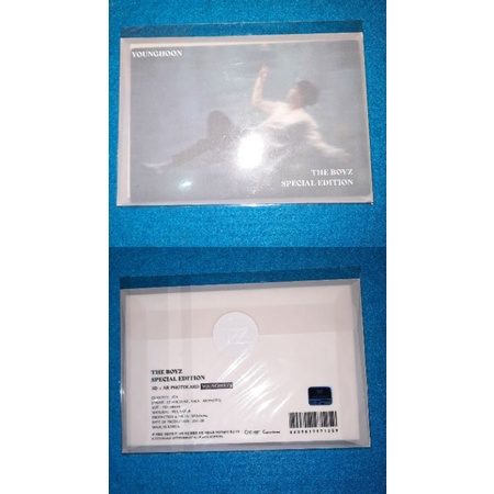 The Boyz Special Edition Kingdom 2021 MD 03 3D Lenticular AR Photocard PC - Younghoon TBZ