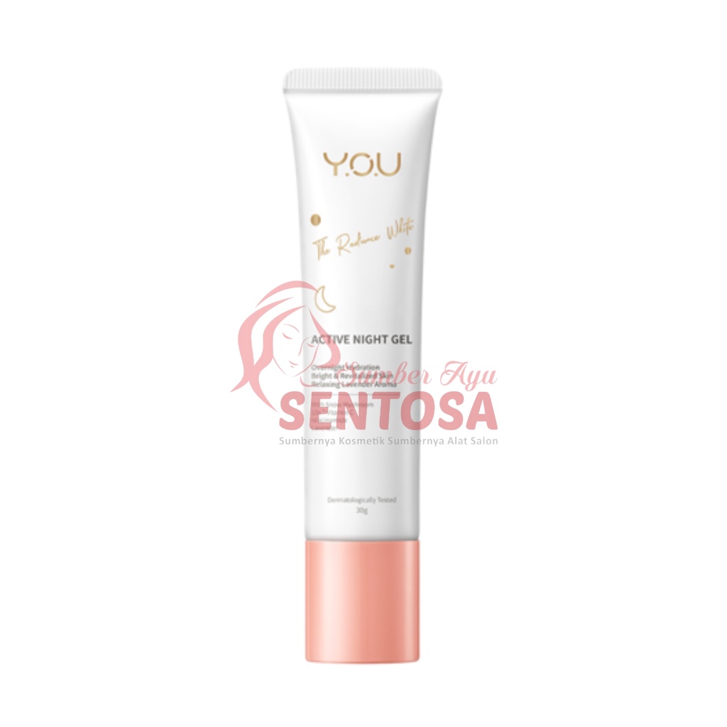 YOU THE RADIANCE WHITE ACTIVE NIGHT GEL 30GR