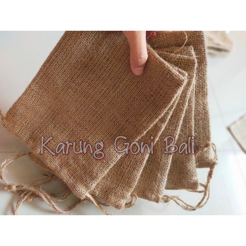 pouch serut polos 15x20 cm / pouch Polos/ pouch goni/pouch serut