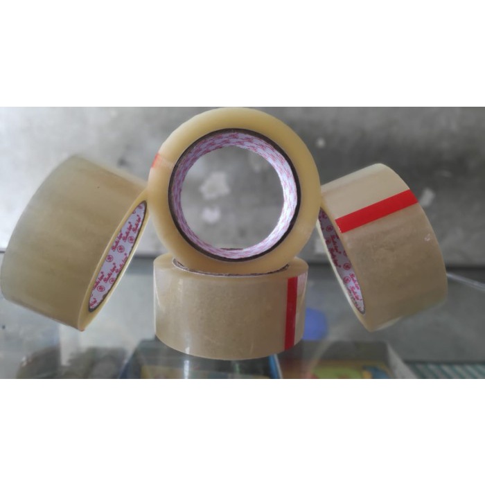 

Trendi Lakban / Solasi / Selotip Bening 2" Inchi (45Mm X 100 Yard) Bodhi Tape Berkualitas