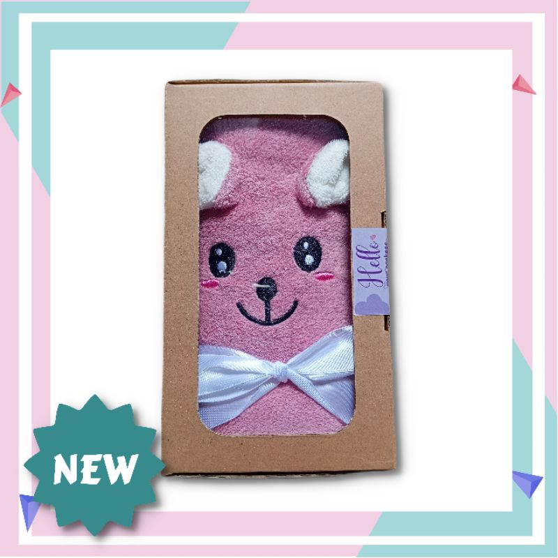 Hampers Handuk/Hampers Bayi/Kado Lahiran/Kado Bayi-Ungu tua