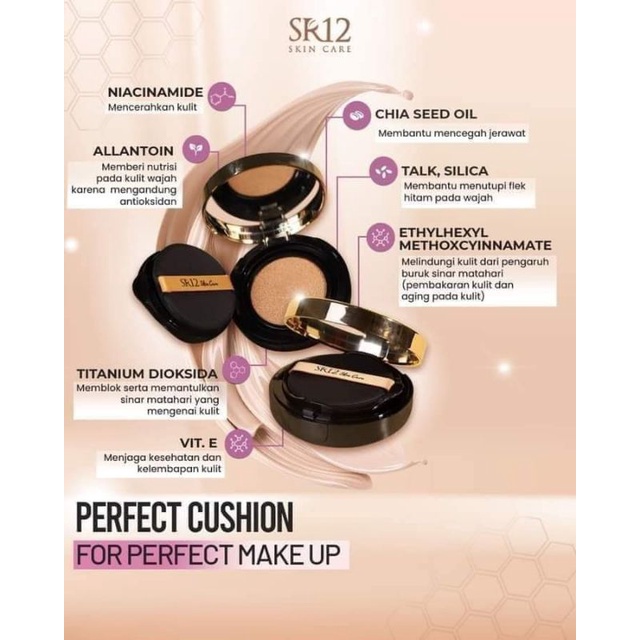 PERFEC CUSHION SR12/Bedak cair
