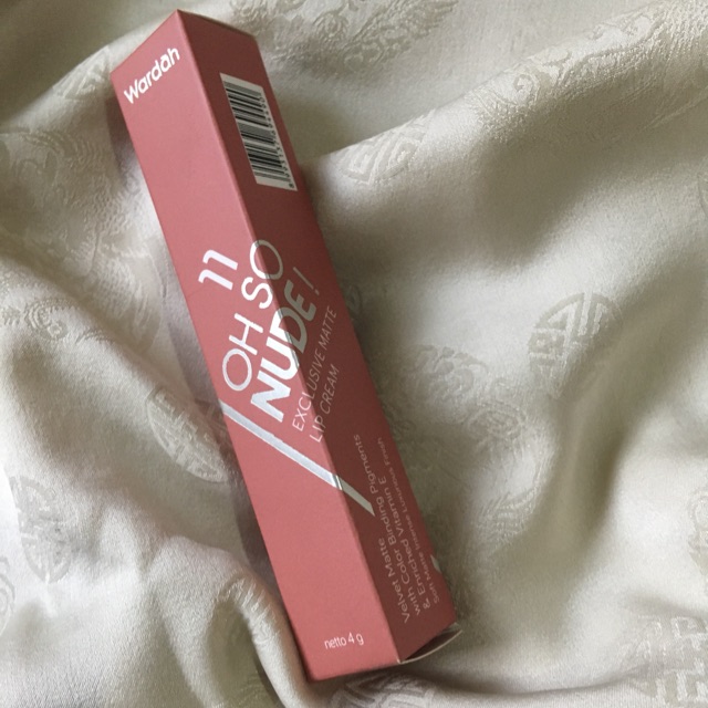 Wardah Matte Lip Cream no 11 Oh So Nude