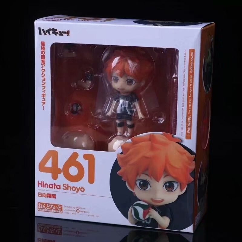 Mainan Boneka Action Figure Nendoroid Haikyuu Anime Hinata Shoyo Kageyama Tobio Oikawa Toru Kozume Kenma