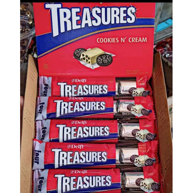 

Treasures 1 box isi 96pcs