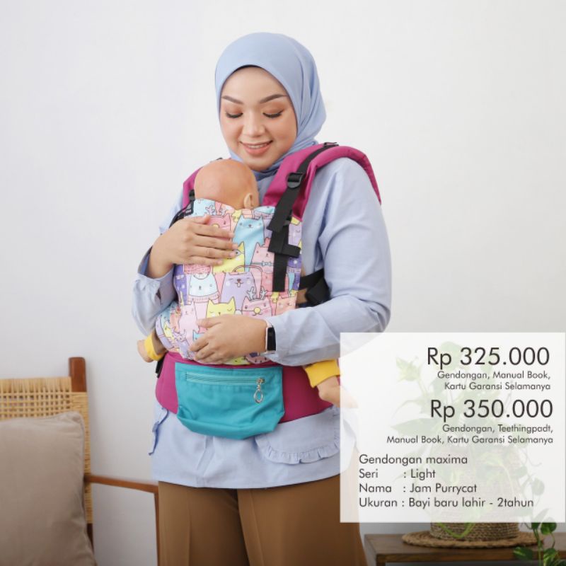 Gendongan SSC Nana Maxima light jam purrycat