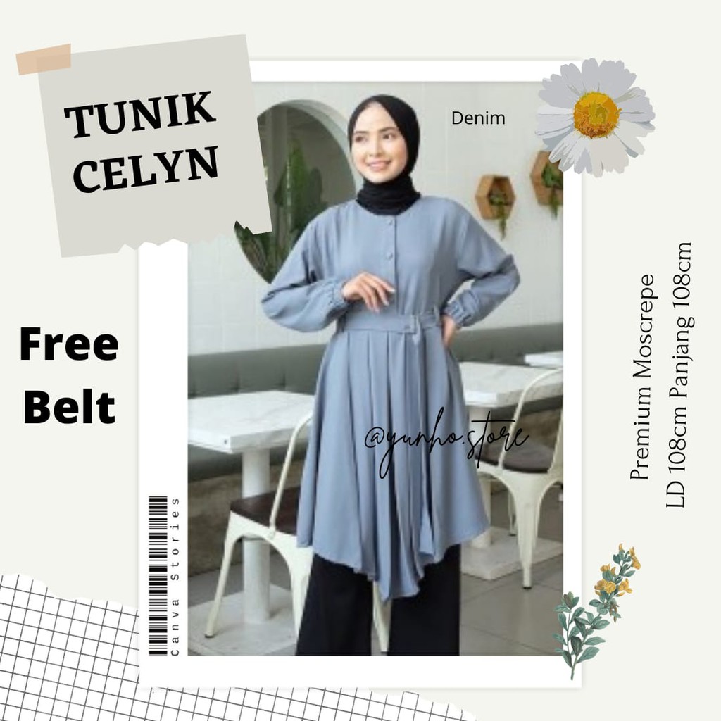 TUNIK WANITA DEWASA MOSCREPE PREMIUM BAJU ATASAN BLOUSE CASUAL BUSUI LONG TUNIK MURAH TERBARU 2021