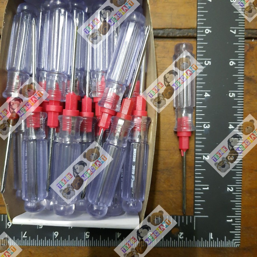 obeng 2 way 50 obeng cabut 5"inci obeng 2 arah - /+ obeng bolak balik