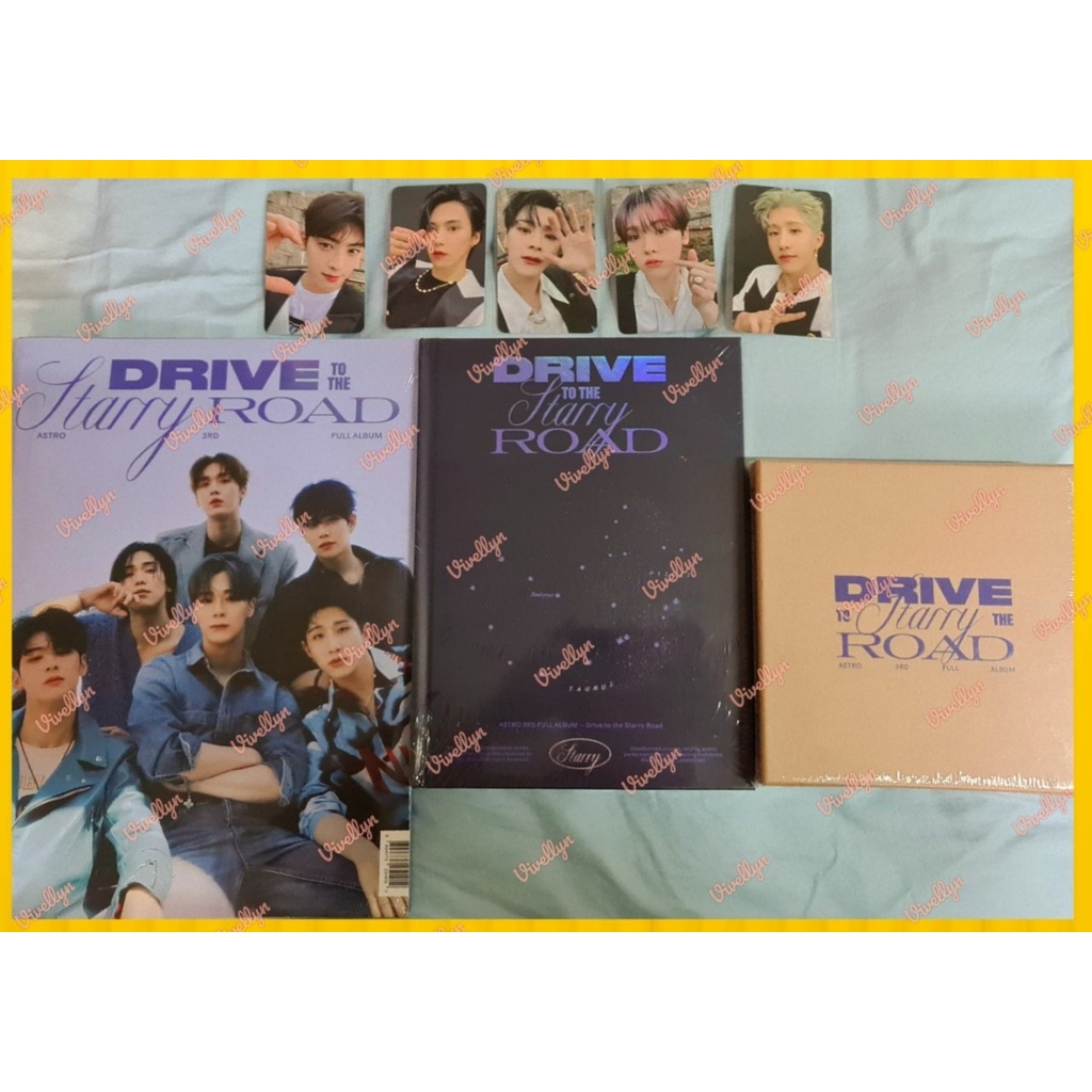 (Ready) ASTRO 3rd full Album Drive to Starry Road sealed + benefit KTOWN