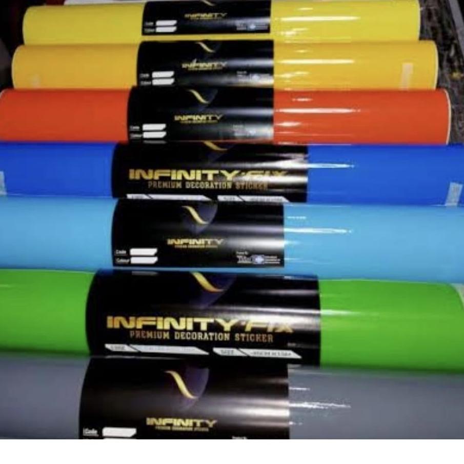 

Borong!! Sticker vinil termurah InfinityFix 45cm ( rol )