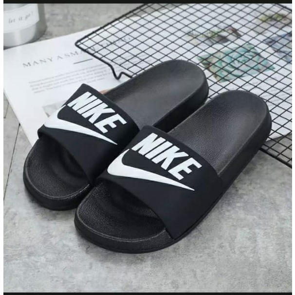 Sandal pria slop terlaris sendal slide karet simple COD