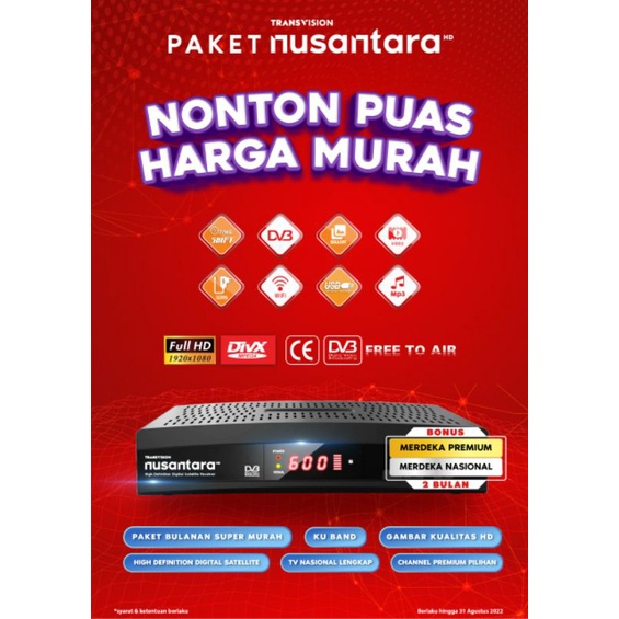Transvision Nusantara HD merdeka