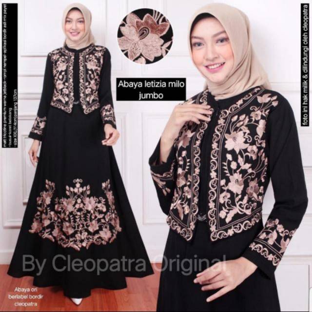 abaya bordir busui Letizia