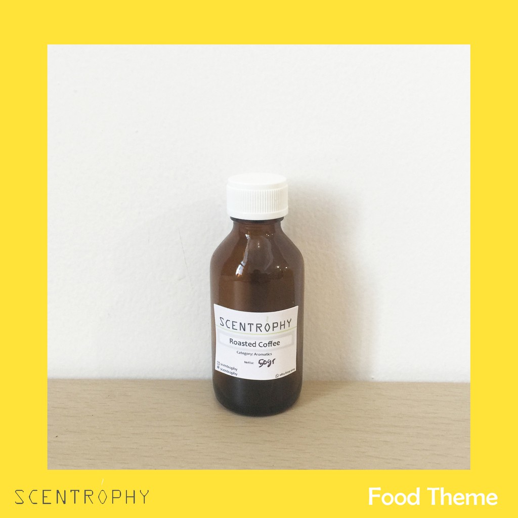 

Fragrance Oil Premium Bersertifikat - Roasted Coffee / Kopi - 50g