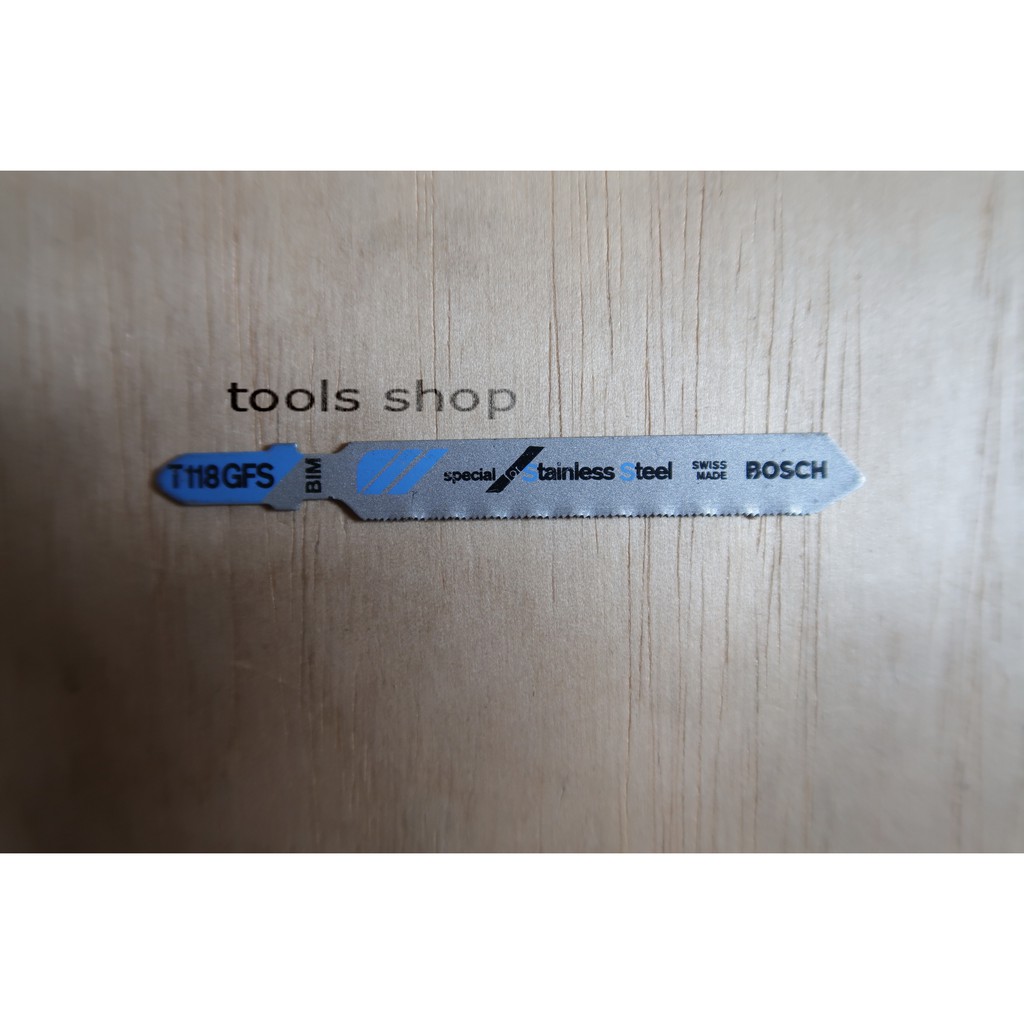 BOSCH Jigsaw Blade T118GFS / Pisau Jigsaw Bosch Special for Stainless