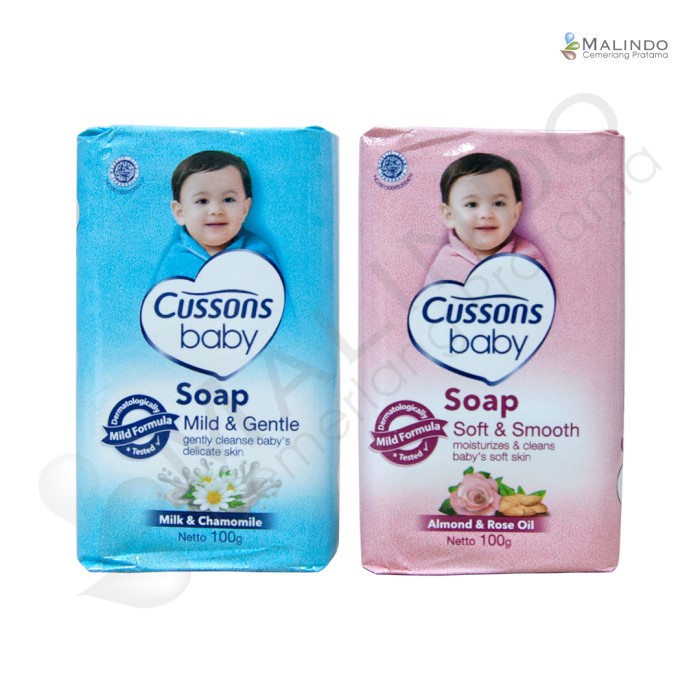 Cussons Baby Soap Mild &amp; Gentle - Sabun Bayi 100gr